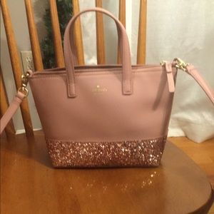 Kate Spade small glitter handbag